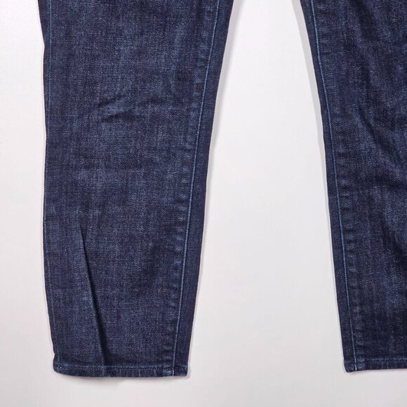 J.Crew‎ Women's Toothpick Stretch Jeans Size 31 Dark Blue Wash Denim - Picture 10 of 11